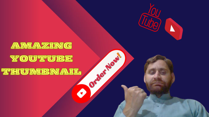 Gig Preview - Design an amazing youtube thumbnail and fiverr image