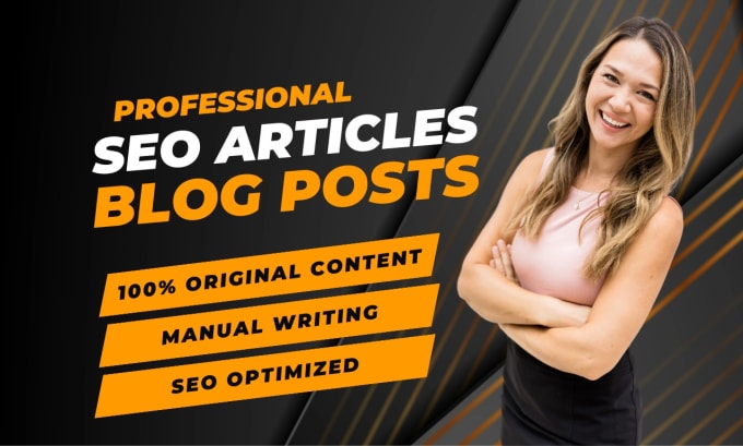 Gig Preview - Do seo blog writing, article writing as a professional blog and content writer