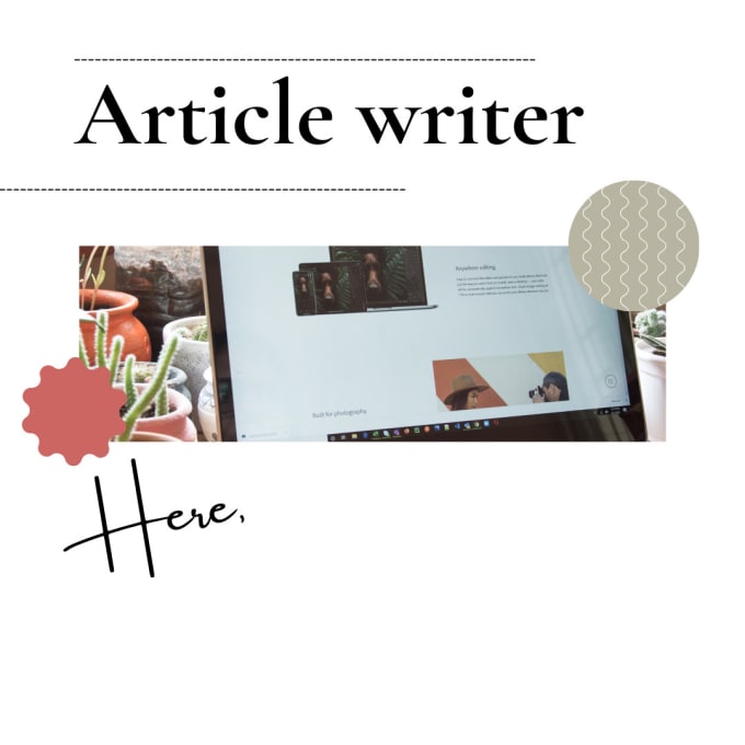 Gig Preview - Do any article writing, blog post writing or content writing