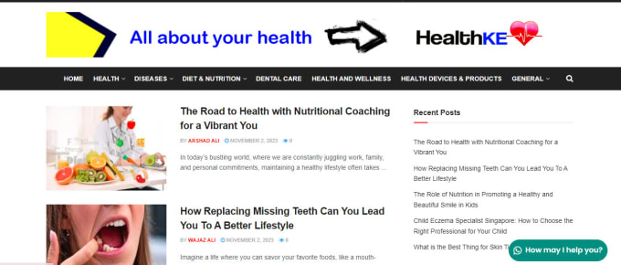 Gig Preview - Do guest posting on healthke,wildlabsky, healthbenefitstimes