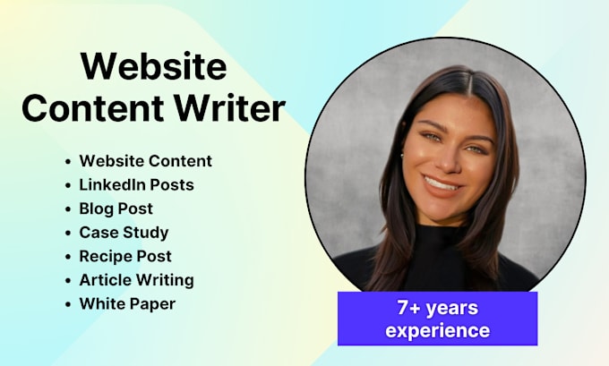 Gig Preview - Be your SEO website content writer, blog writer or article writer