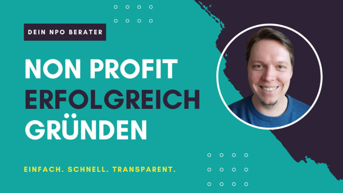 Gig Preview - Give founding advice for your non profit organization in germany