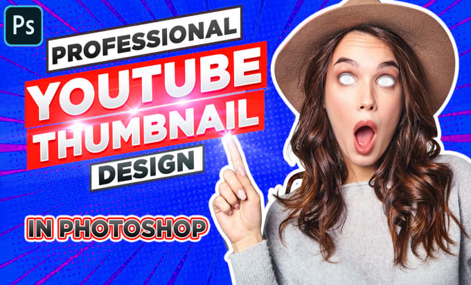 Gig Preview - Do professional youtube thumbnails for eye catching content