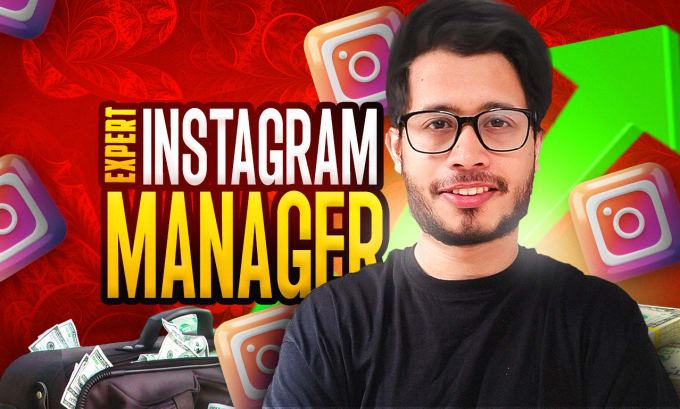 Gig Preview - Be your instagram manager to grow your brand business