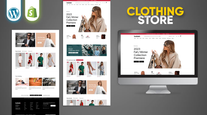 Gig Preview - Build a modern streetwear clothing website for your fashion clothing brand