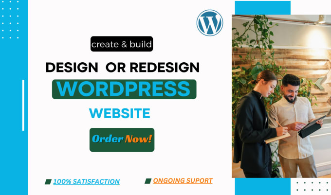 Gig Preview - Design, redesign, build, rebuild, clone, edit, fix or revamp wordpress website