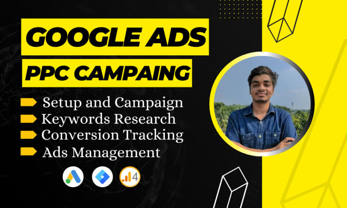 Gig Preview - Run google ads setup and manage your PPC campaign for your business