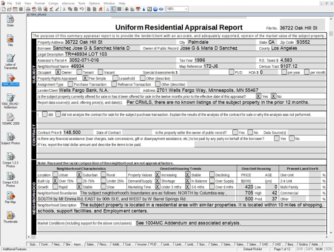 Gig Preview - Do real estate appraiser report and appraiser assistance