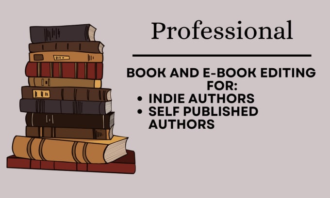 Gig Preview - Professionally edit your next novel