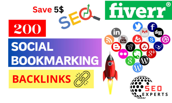 Gig Preview - Publish  high authority  200 social bookmarking backlinks  sites