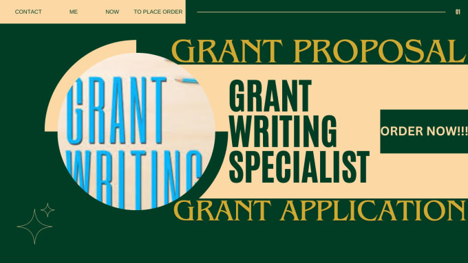 Gig Preview - Do grant writing, research grants, grant application and grant proposal