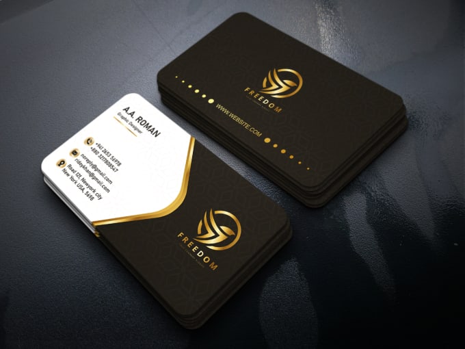 Gig Preview - Provide professional, minimalist, luxury business card design