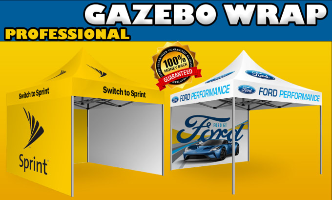 Gig Preview - Make gazebo wrap and popup canopy tent design