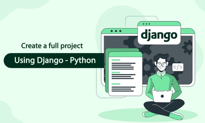 Gig Preview - Create responsive website using django python