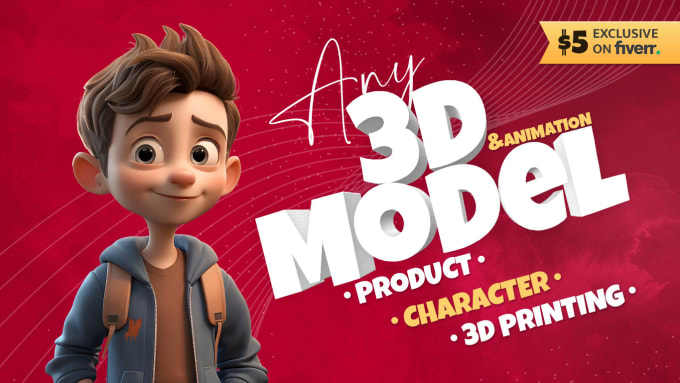 Bestseller - do 3d modeling and animation of your concept