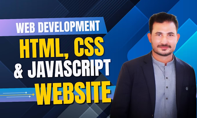 Gig Preview - Do frontend web development using HTML, CSS, and javascript, bootstrap 5