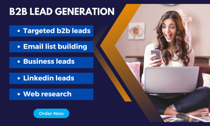 Bestseller - do b2b lead generation, linkedin leads and contact list building