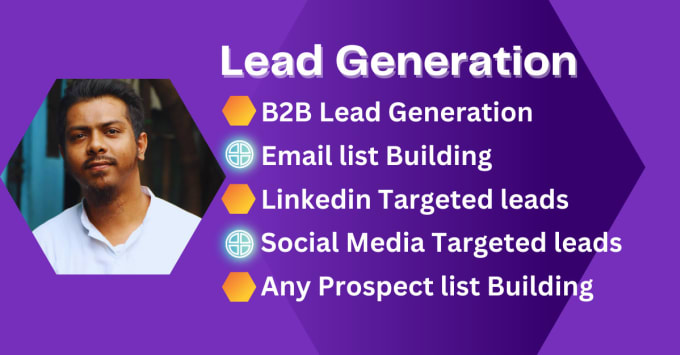 Gig Preview - Do prospect emails list and lead generation