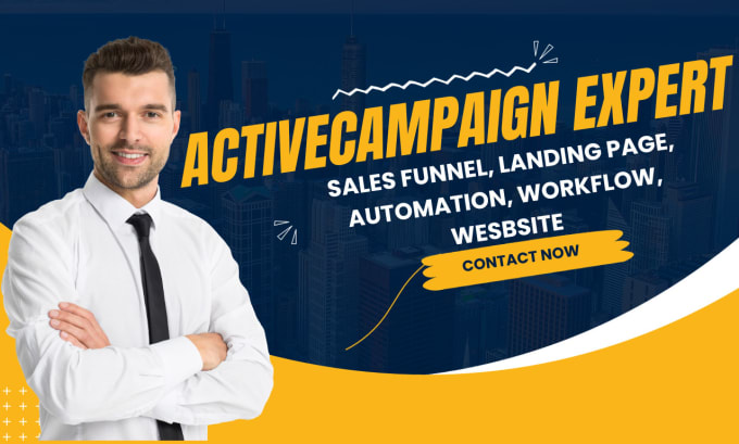 Gig Preview - Setup activecampaign email automation, integration on activecampaign, hubspot