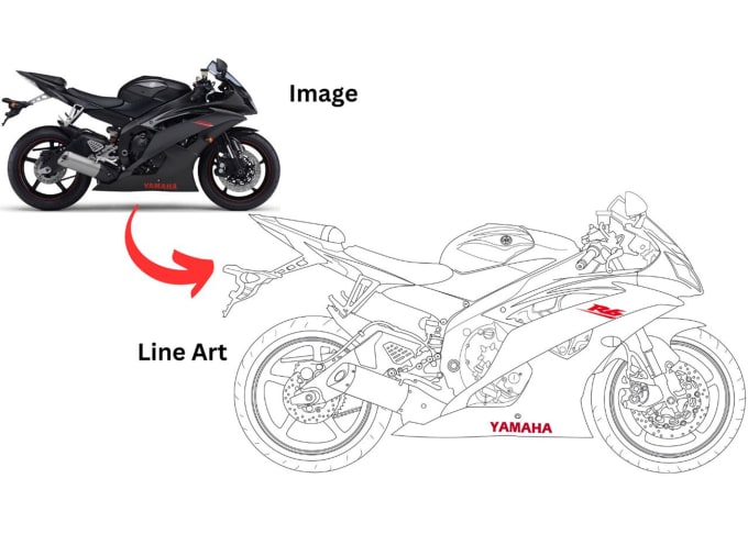 Gig Preview - Do technical line drawing or vector illustration of product, vehicle or cartoon