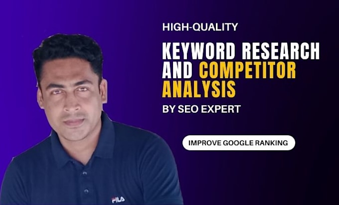 Bestseller - do high quality keyword research and competitor analysis