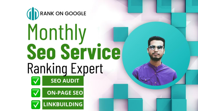 Gig Preview - Best monthly complete SEO service package for google ranking