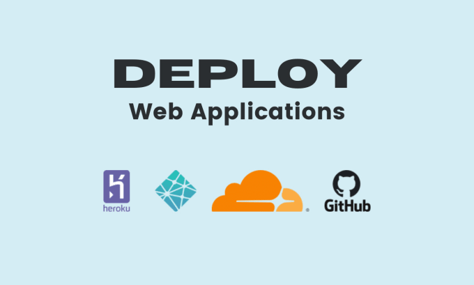 Gig Preview - Deploy applications on netlify, cloudflare and heroku