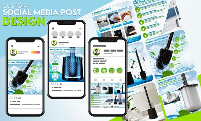 Gig Preview - Professional custom social media post design for your brand