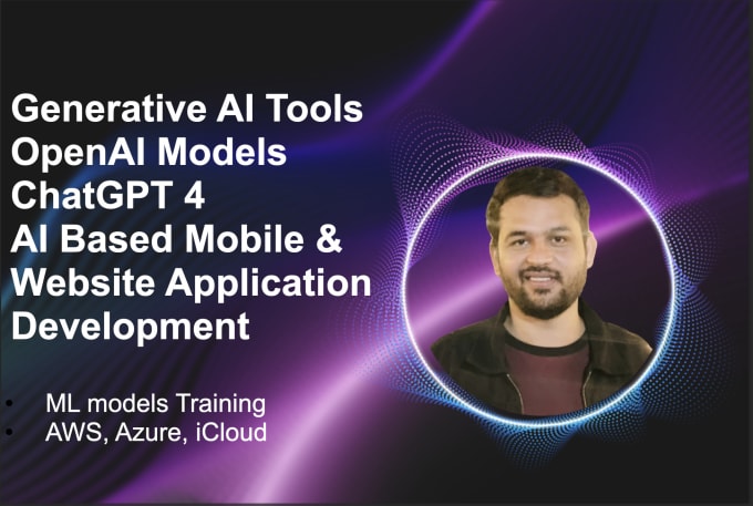 Gig Preview - Develop generative ai, chatgpt4 mobile and web applications