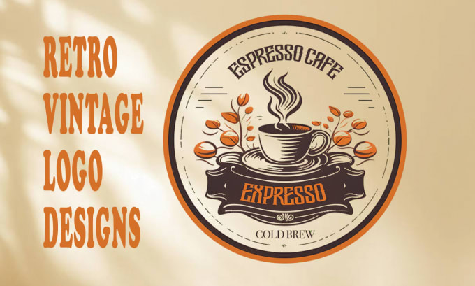 Gig Preview - Design professional, eye catching retro vintage logo designs