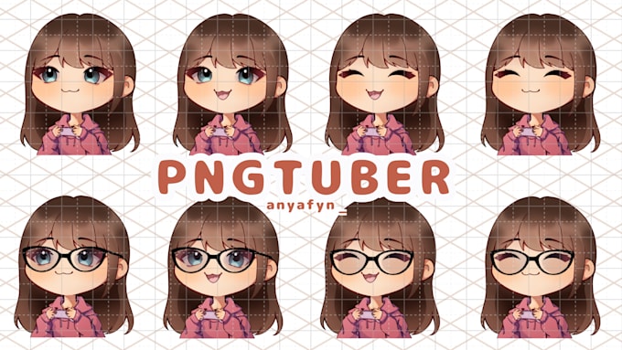 Gig Preview - Create pngtuber for vtuber or twitch streamer