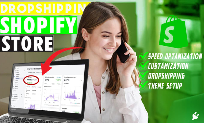 Gig Preview - Do shopify development for custom shopify website, pagefly single product store