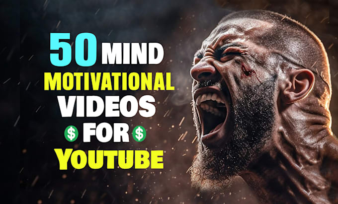 Gig Preview - Make motivational videos for youtube professionally