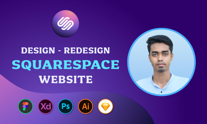 Gig Preview - Design or redesign squarespace website with SEO optimization