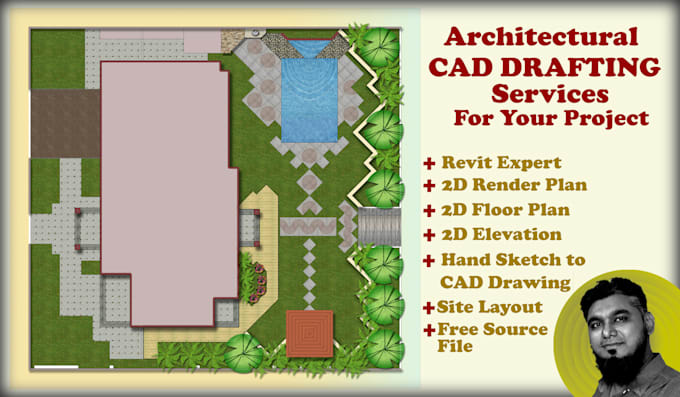 Gig Preview - Design 2d floor plan render, landscape render