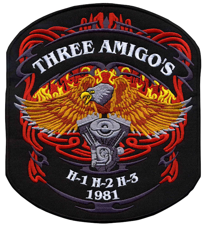 Bestseller - custom embroidery patches,digitizing and ship at door step