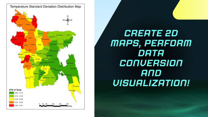 Gig Preview - Make professional gis maps in arcgis and qgis