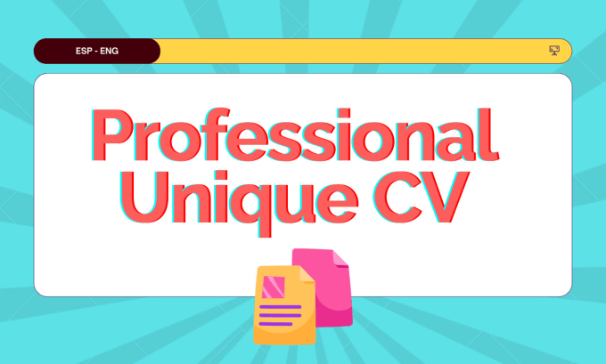 Gig Preview - Create a CV that makes you stand out from the rest