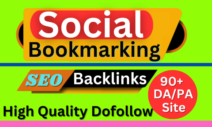 Gig Preview - Create manually 250 social bookmarking high PR da 90 backlinks