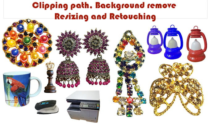 Gig Preview - Do background remove, clipping path, resizing and retouching ur image