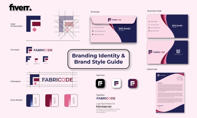 Gig Preview - Create a brand identity with a style guide