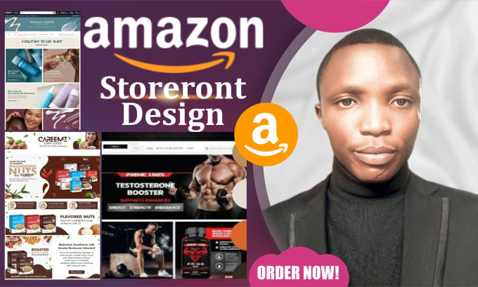 Gig Preview - Do amazon brand store amazon fba storefront design amazon dropshipping shopify