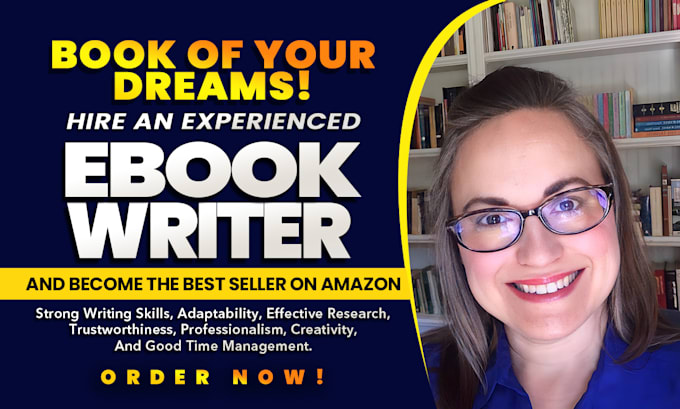 Gig Preview - Ghostwrite your dream nonfiction ebooks as an ebook ghost writer