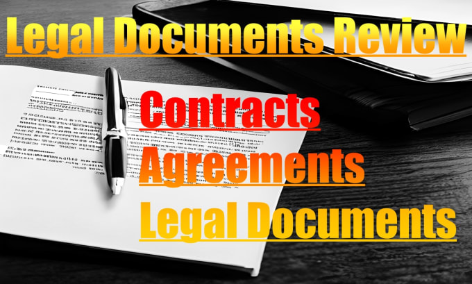 Gig Preview - Review contracts, agreements and other legal documents