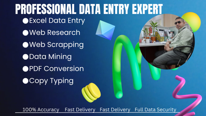 Bestseller - typing job, data entry work, PDF to word or excel