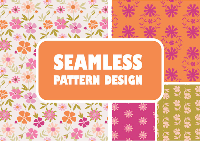 Gig Preview - Create seamless unique repeat patterns for your brand