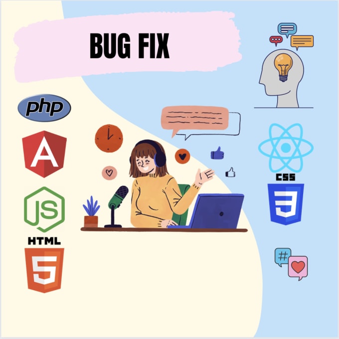 Gig Preview - Fix any bug in your website