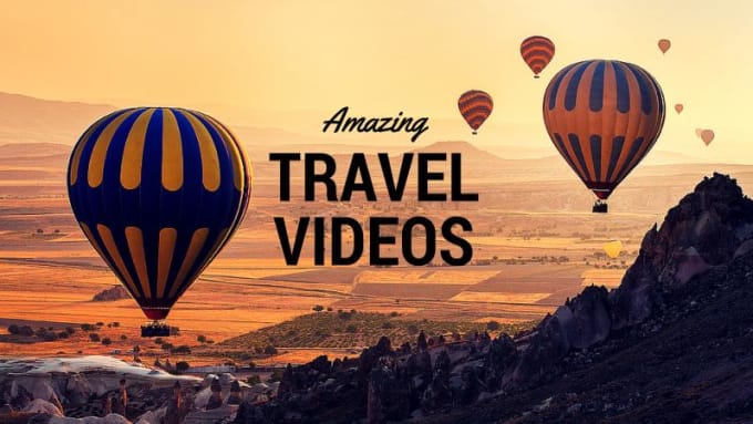 Gig Preview - Edit your travel and vacation footage to an amazing video