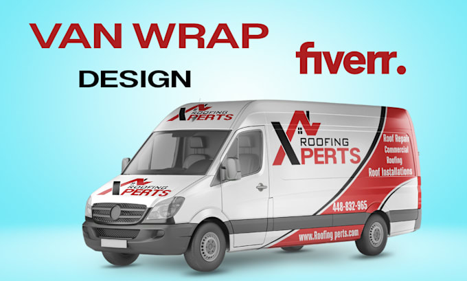 Gig Preview - Create van wrap design, car wrap design, truck wrap design, any vehicle wrap