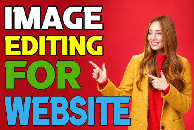 Gig Preview - Do image editing for your website